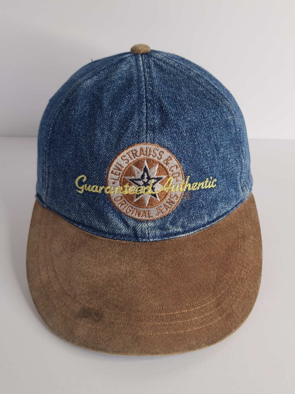 Vintage Levis Denim Strapback Cap